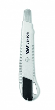 Logo trade promotional merchandise image of: Aluminium retractable knife