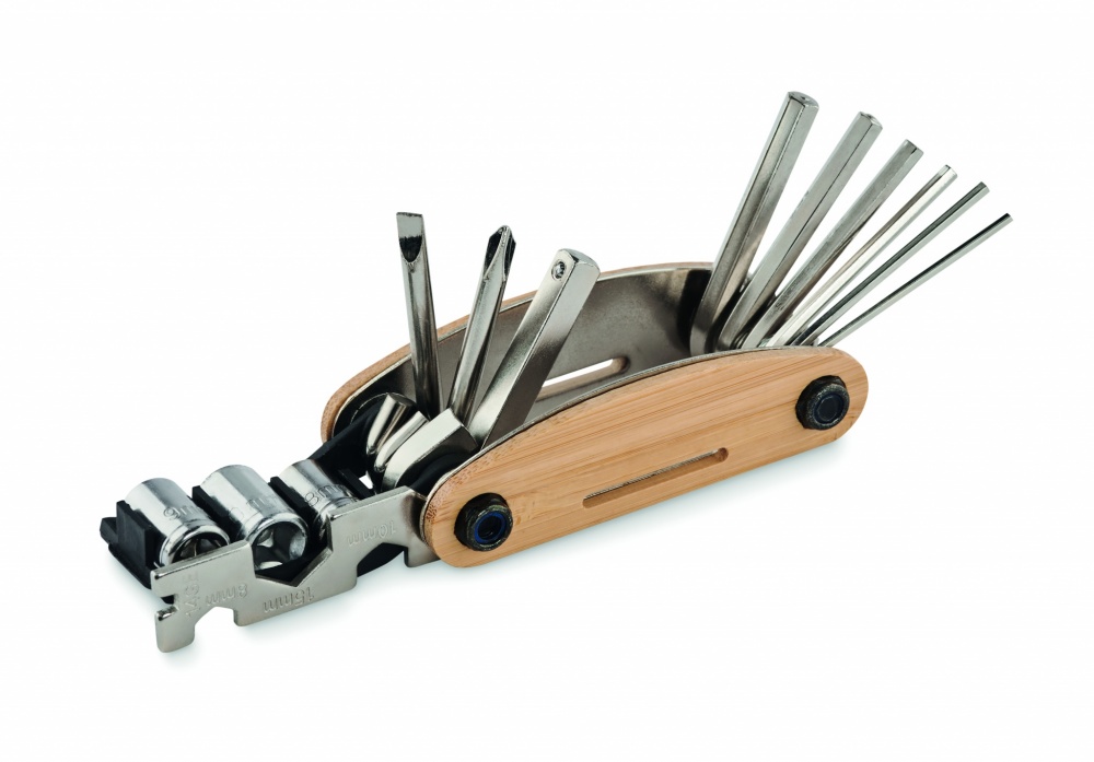Logo trade promotional products picture of: Multi tool pocket in bamboo