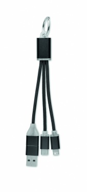 Logo trade promotional giveaway photo of: 4 in 1 charging cable type C