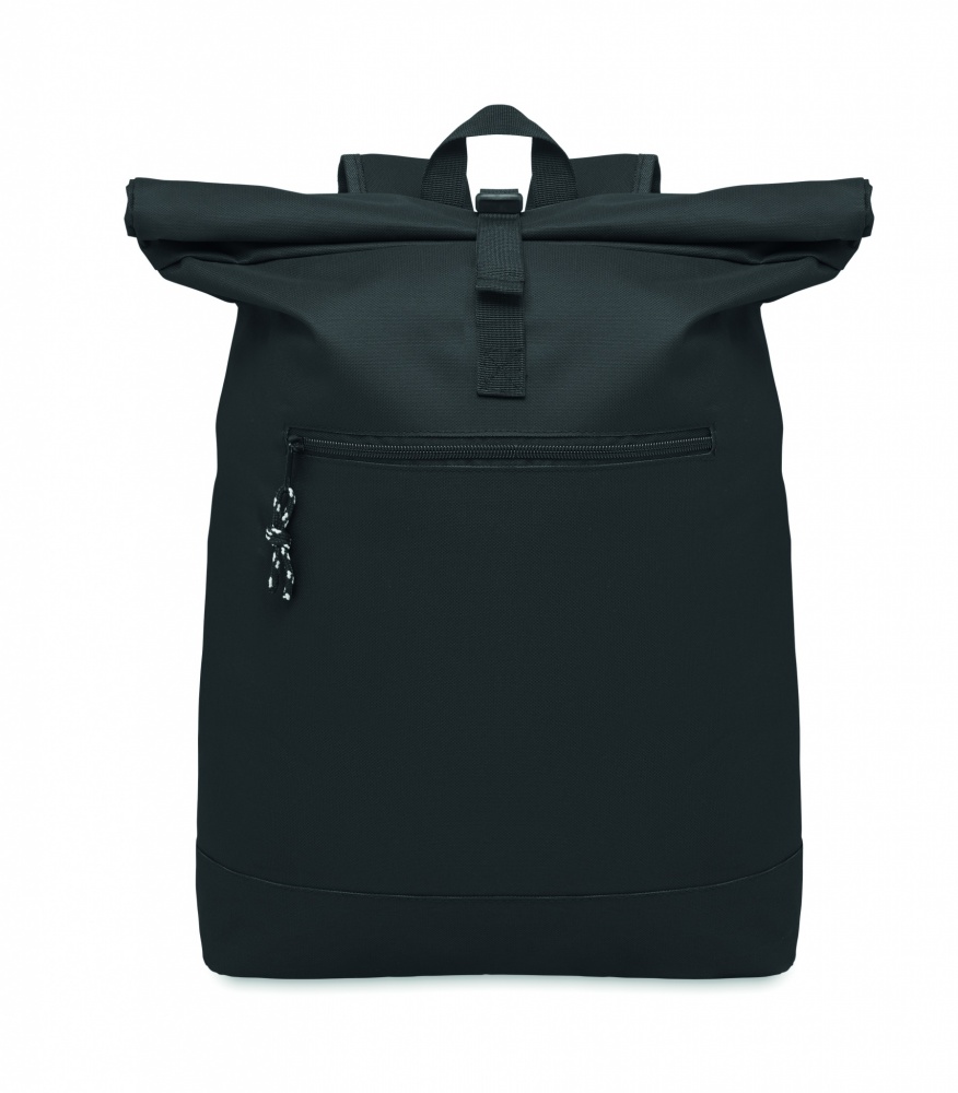 Logotrade advertising product image of: 600Dpolyester rolltop backpack
