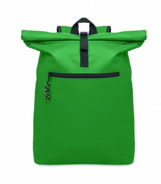 Logotrade promotional products photo of: 600Dpolyester rolltop backpack