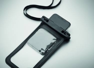 Logo trade promotional gifts picture of: Waterproof smartphone pouch