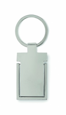 Logo trade promotional merchandise picture of: Metal key ring phone stand Seinajoki