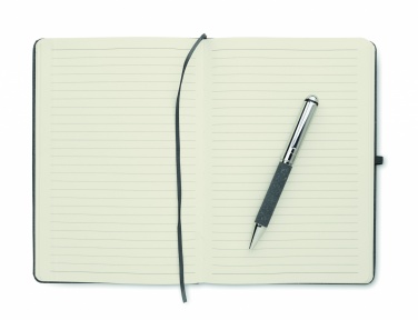 Logotrade promotional items photo of: Recycled leather notebook set