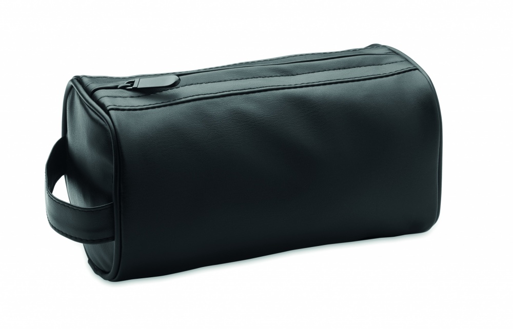 Logotrade promotional merchandise image of: Soft PU cosmetic bag and zipper