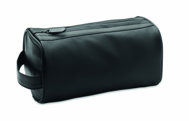 Logotrade advertising product image of: Soft PU cosmetic bag and zipper