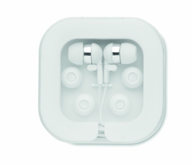 Logotrade promotional item image of: Ear phones with silicone covers