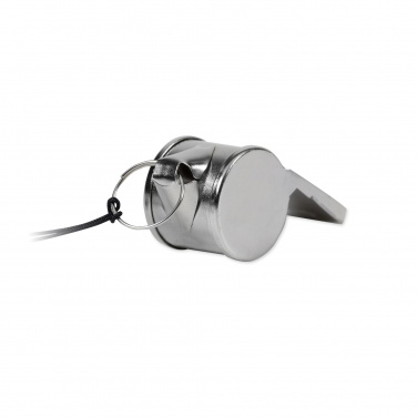 Logo trade promotional giveaway photo of: Metal whistle