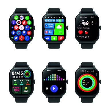 Logo trade promotional giveaway photo of: Smart wireless health watch