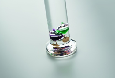 Logo trade promotional items image of: Galileo thermometer glass 28cm