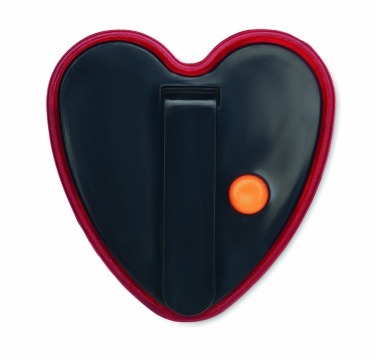 Logotrade promotional item picture of: Heart shaped reflector light