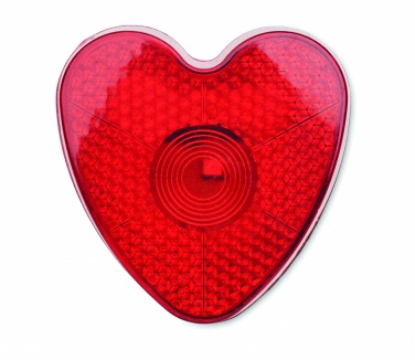 Logo trade promotional gifts image of: Heart shaped reflector light