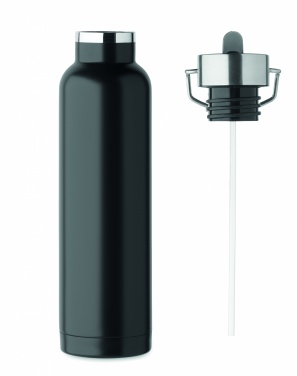 Logo trade promotional giveaways image of: Double wall bottle 660 ml