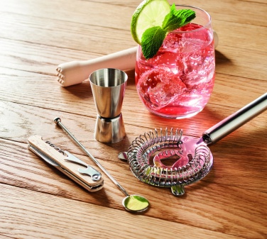 Logo trade corporate gifts picture of: 5 piece cocktail kit in pouch.