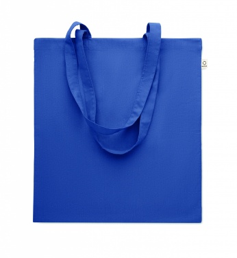 Logo trade promotional giveaways image of: Recycled cotton shopping bag