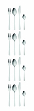 Logo trade promotional merchandise image of: 16 piece cutlery set.