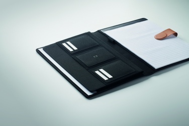 Logo trade advertising products image of: A4 RPET conference folder