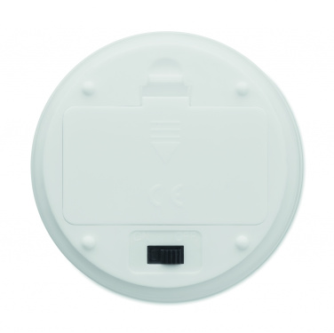 Logo trade promotional product photo of: LED wax candle in glass holder