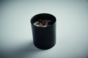 Logo trade promotional item photo of: Plant based wax candle 200 gr