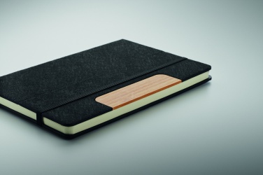 Logo trade business gift photo of: A5 RPET notebook set