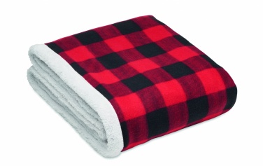 Logotrade promotional products photo of: RPET sherpa fleece blanket