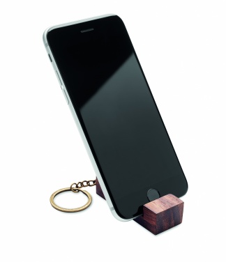 Logo trade advertising products image of: Key ring with phone stand Hyvinkää