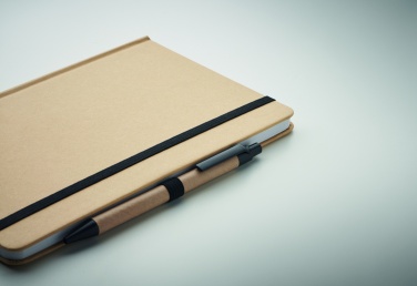 Logotrade promotional product picture of: A5 notebook in recycled carton