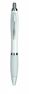 Logo trade promotional item photo of: Riocolor Ball pen in blue ink