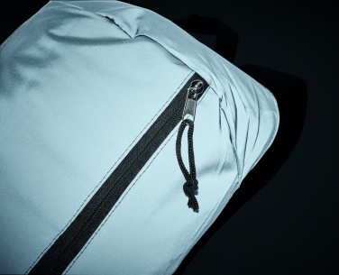 Logo trade promotional products image of: High reflective backpack 600D