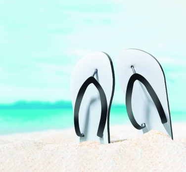 Logotrade promotional product image of: Sublimation beach slippers