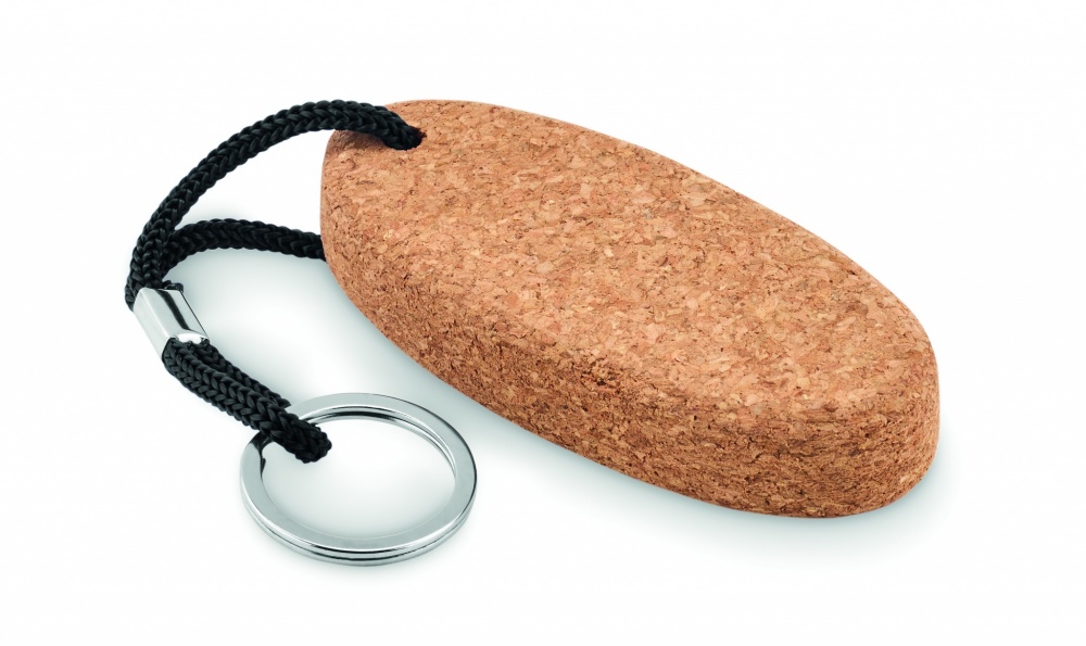Logotrade corporate gifts photo of: Floating cork key ring Lohja