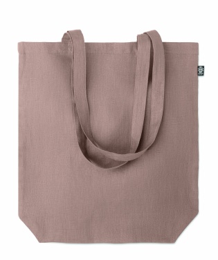 Logo trade promotional merchandise picture of: Shopping bag in hemp 200 gr/m²