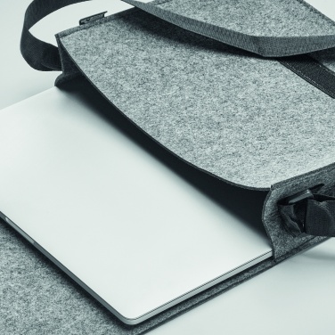 Logotrade promotional product picture of: RPET felt laptop bag