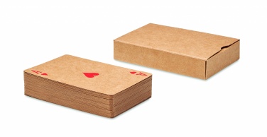Logo trade promotional merchandise photo of: Recycled paper playing cards