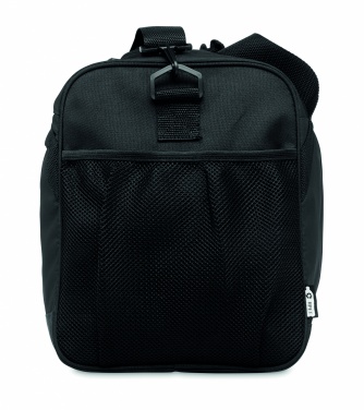 Logo trade business gifts image of: 600D RPET sports bag