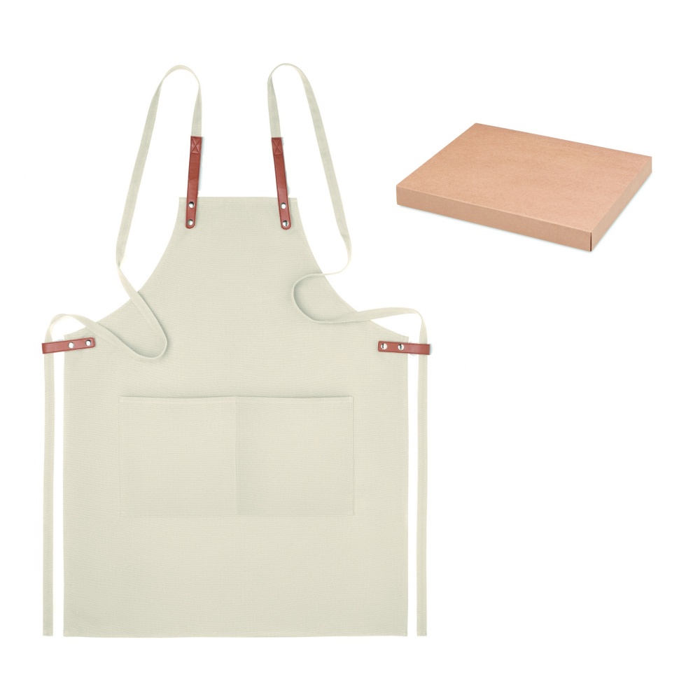 Logotrade corporate gift image of: Organic cotton apron 340 gr/m²