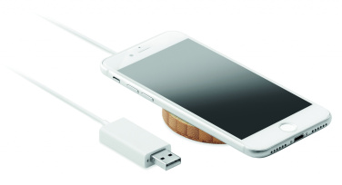Logo trade advertising products picture of: Magnetic Wireless charger 10W