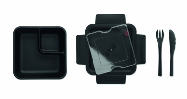 Logotrade advertising product image of: Lunch box with cutlery 600ml
