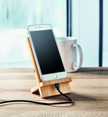 Logo trade promotional gifts picture of: Wireless charger stand 10W