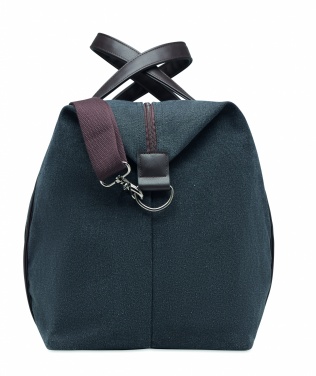 Logo trade promotional giveaway photo of: Weekend bag in canvas 450gr/m²
