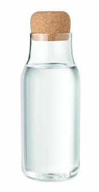 Logo trade advertising products picture of: Glass bottle cork lid 600 ml