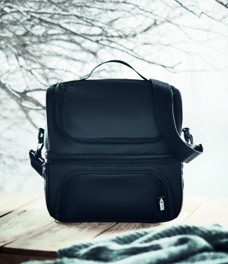 Logo trade business gift photo of: Cooler bag in 600D RPET