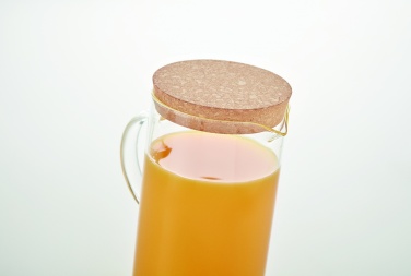 Logo trade promotional merchandise photo of: Borosilicate glass decanter 1L