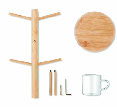 Logotrade advertising products photo of: Bamboo cup set holder