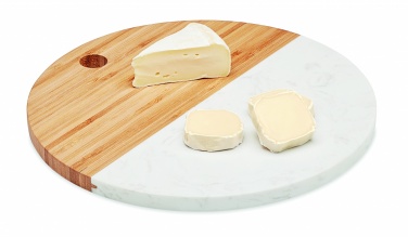 Logo trade promotional merchandise picture of: Marble/ bamboo serving board