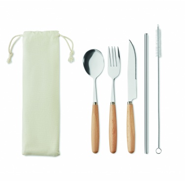 Logotrade business gift image of: Cutlery set stainless steel