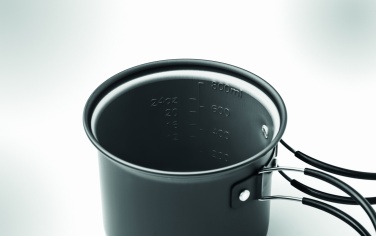 Logotrade promotional item picture of: 2 camping pots with cutlery