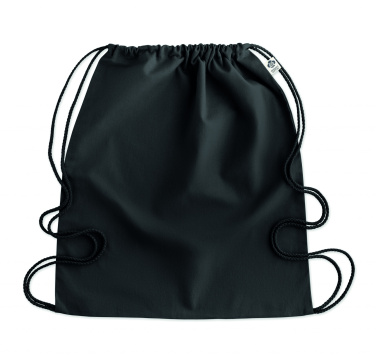 Logo trade promotional products picture of: Organic cotton drawstring bag