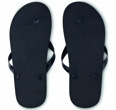 Logo trade promotional products image of: Cork beach slippers L