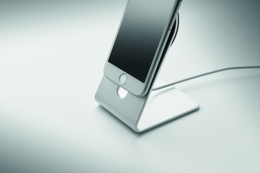 Logo trade corporate gifts image of: Portable magnetic charger 15W
